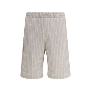 Gcds Men All-Over Logo Pinstripe Shorts